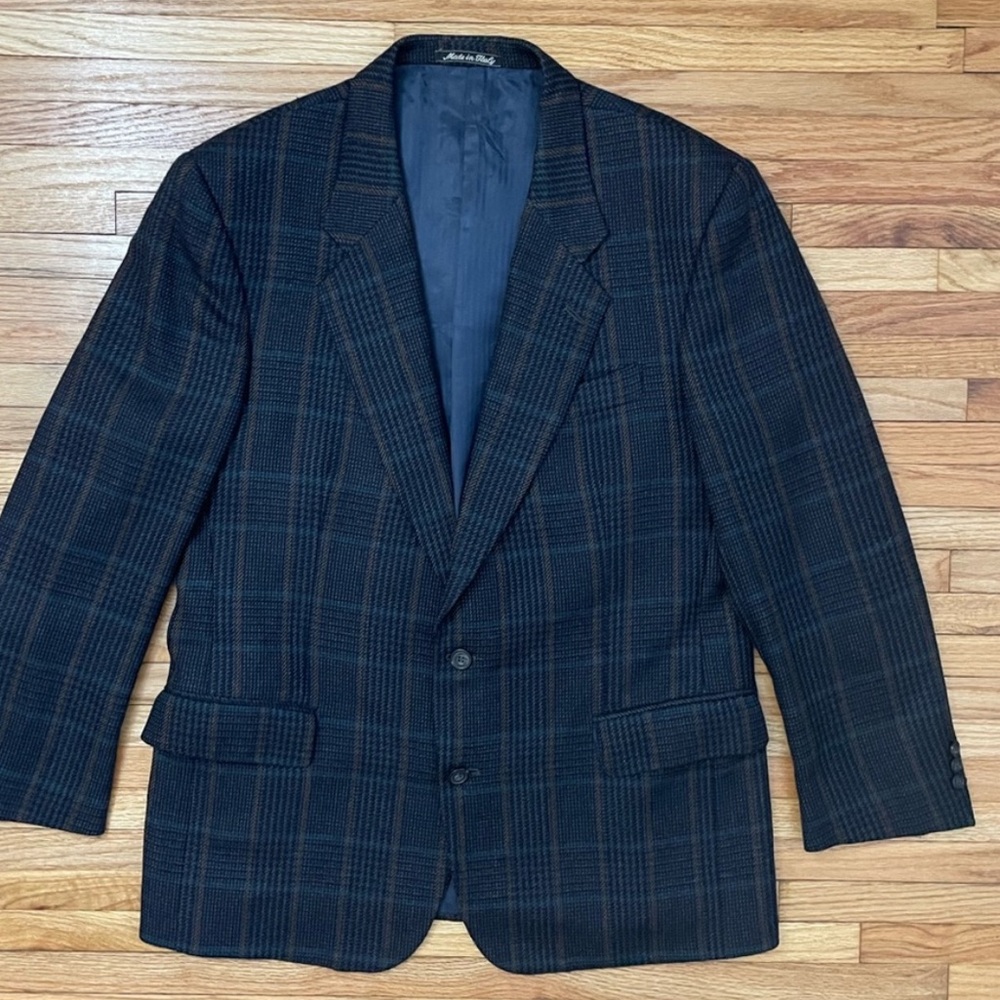 Sergio Marcello 44R  Vintage wool blend blazer. .